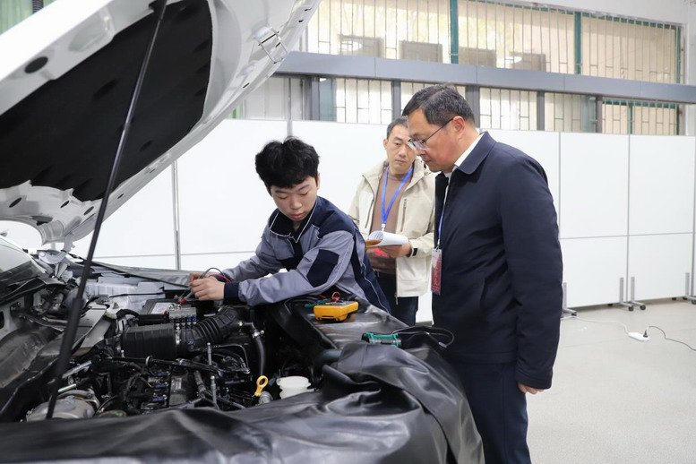 學(xué)生組故障診斷項(xiàng)目比賽現(xiàn)場